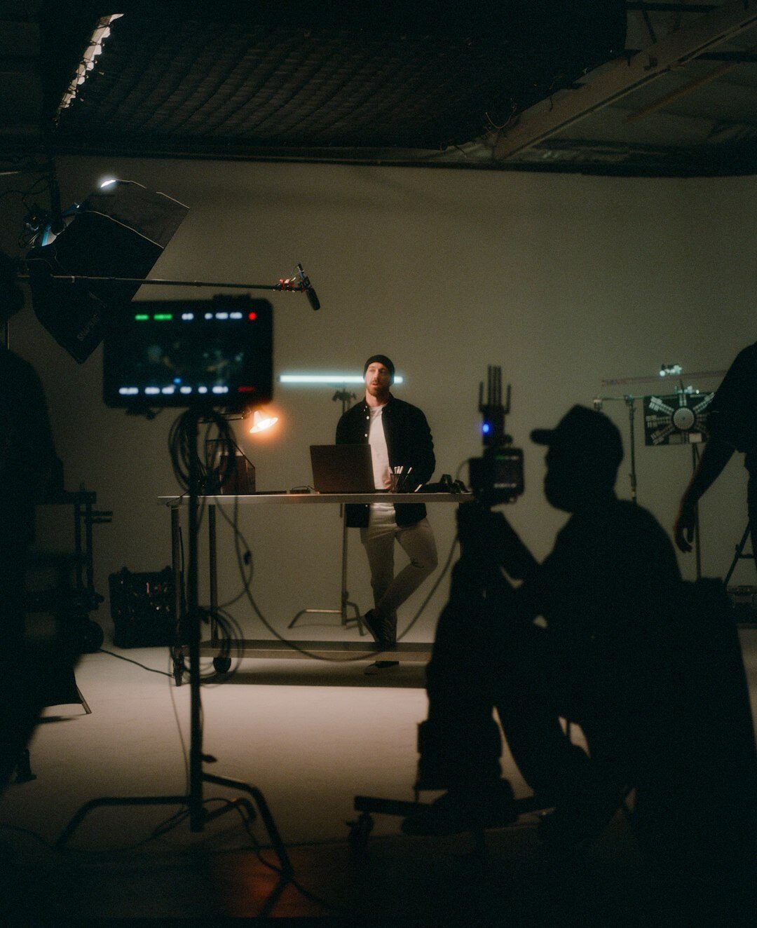 tv studio behind the scenes