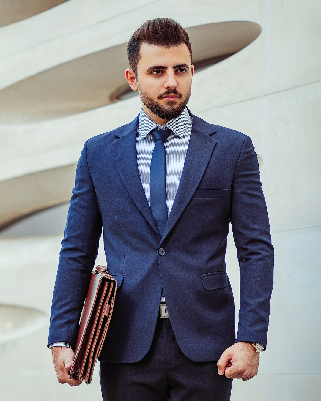 billionaire businessman in suit